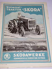 Škoda - Universal Traktor 30 PS - 1927 - prospekt