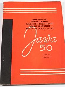 JAWA 50 Type 05 - 1963 - Spare Parts List - Ersatzteil-Katalog