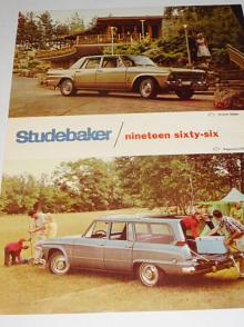 Studebaker nineteen sixty-six - prospekt - 1966