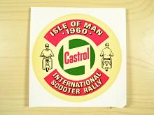 Castrol - Isle of Man - 1960 - International Scooter Rally - obtisk