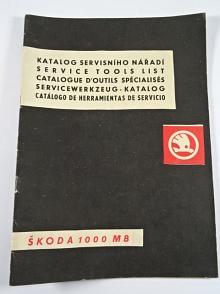 Škoda 1000 MB - katalog servisního nářadí - 1964