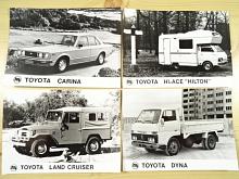 Toyota - Carina, Hi-ace Hilton, Land Cruiser, Dyna