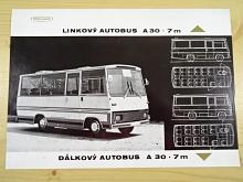 Karosa - Avia A 30-7 - linkový autobus - dálkový autobus - prospekt