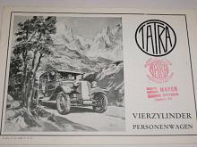 Tatra - Vierzylinder Personenwagen - 1931 - prospekt