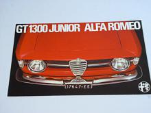 Alfa Romeo GT 1300 Junior - prospekt