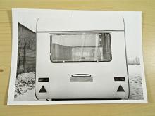 Turiec - obytný automobilový príves laminátový - Turčan Martin - 1979 - technický popis + 2 výkresy + fotografie
