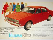 Hillman Minx - prospekt