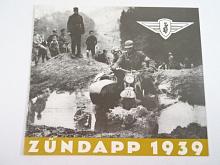 Zündapp 1939 - prospekt - REPRINT!!!