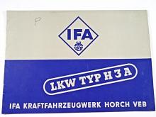 IFA - Horch - LKW Typ H 3 A - prospekt