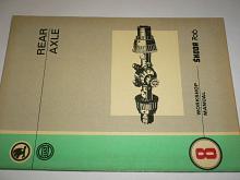 Škoda 706 - Rear axle - Workshop manual