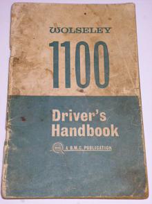 Wolseley 1100 Driver´s Handbook - 1965