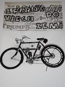 Werner - řemenový motocykl - fotografie