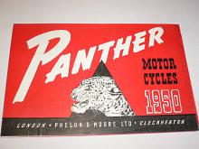 Panther Motor Cycles 1950 - prospekt