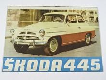 Škoda 445 - Mototechna - prospekt