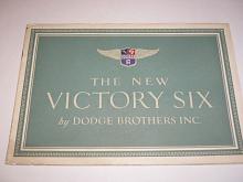 Dodge - The new Victory Six by Dodge Brothers Inc. prospekt