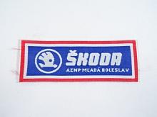 Škoda AZNP Mladá Boleslav - nášivka