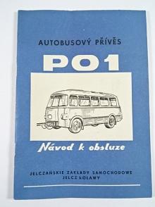 Autobusový přívěs PO 1 - návod k obsluze - Jelcz - 1965