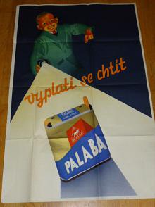 Vyplatí se chtít Palaba - Zdeněk Rykr - plakát - 1936