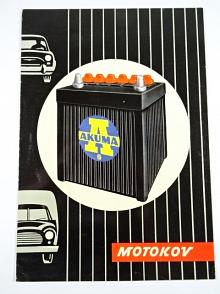 Akuma - Pražská akumulátorka, n. p. Mladá Boleslav - prospekt - Motokov