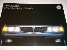 Lancia Dedra 2.0 i.e., 1.8 i. e., 2.0 turbo ds - prospekt