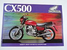 Honda CX 500 - prospekt