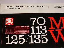 Škoda Plzeň - Škoda thermal power plant turbo - sets - 70, 113, 125/135 MW - prospekt