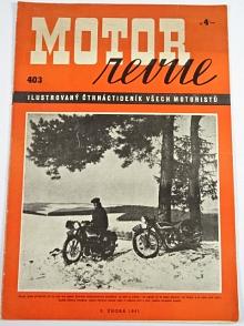 Motor Revue - 1941 - ročník XX., číslo 403