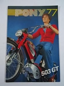 Pony 77 - KTM - Sachs - prospekt