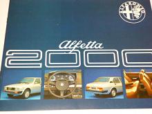 Alfa Romeo Alfetta 2000 - prospekt