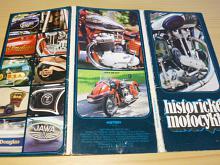 Historické motocykly - JAWA, ČZ, Praga, BMW, BSA, Indian