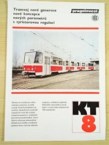 ČKD - Tatra - KT8 - tramvaj - prospekt - Pragoinvest