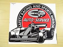 Safety Racing and Sports Mirror - Engelmann Auto - Service - samolepka