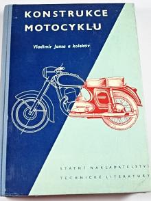 Konstrukce motocyklu - Vladimír Jansa - 1960 - JAWA, ČZ...