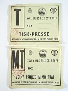 XXVI. Grand Prix ČSSR 1976