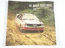 XVI. Barum Tríbeč Rallye - Mistrovství Evropy - 26. - 29. 6. 1986 - program