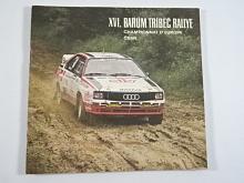 XVI. Barum Tríbeč Rallye - Mistrovství Evropy - 26. - 29. 6. 1986 - program