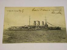 S.M.S. St. Georg - loď - pohlednice - 1907