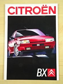Citroën BX - prospekt - 1988