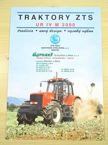 ZTS - traktory ZTS UR IV M 2000 - 12345 - 14345 - 16345 - 18345 - prospekt - ZTS TEES Martin