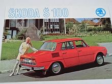 Škoda 100 - prospekt - Mototechna