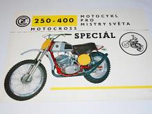 ČZ 250/980.5, 400/981.8 motocross - prospekt