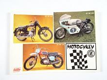 Motocykly ČZ - pohlednice - 1979