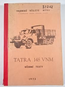 Tatra 148 VNM - učebné texty - Vojenské učiliště Nitra - 1973