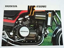 Honda VF 750 Sports - prospekt