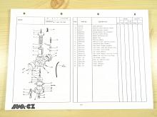 JAWA 500 R - Rotax - katalog náhradních dílů - JAWA-CZ Parts Manuals