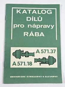 BSS - katalog dílů pro nápravy RÁBA - 1985