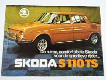 Škoda S 110 TS - prospekt