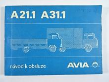 Avia A 21.1 A 31.1 - návod k obsluze - 1991
