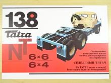 Tatra 138 NT 6x6, 6x4 - 1961 - prospekt - Motokov