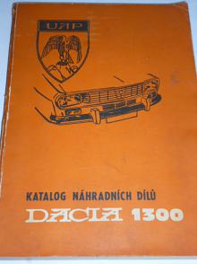 Dacia 1300 - katalog náhradních dílů - 1981